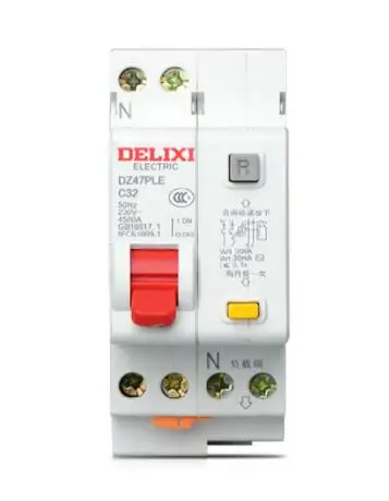 

DZ47PLE 1P+N C 16A DZ47PLEC16 1P+N | C | 30mA | 16A Leakage protection circuit breaker