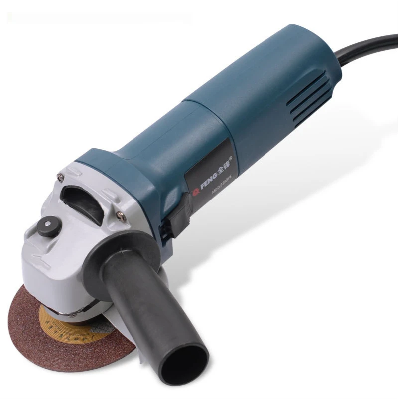 Маленький портативный угловой шлифовальный станок с регулируемой скоростью, 220 В, полировальная машина, антигорящая машина 880 Вт