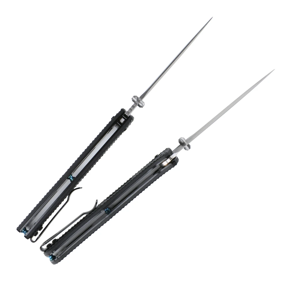 417 folding knife Pocket knives Tactical survival tool folder blade G10 handle 440C steel EDC Collection | Инструменты