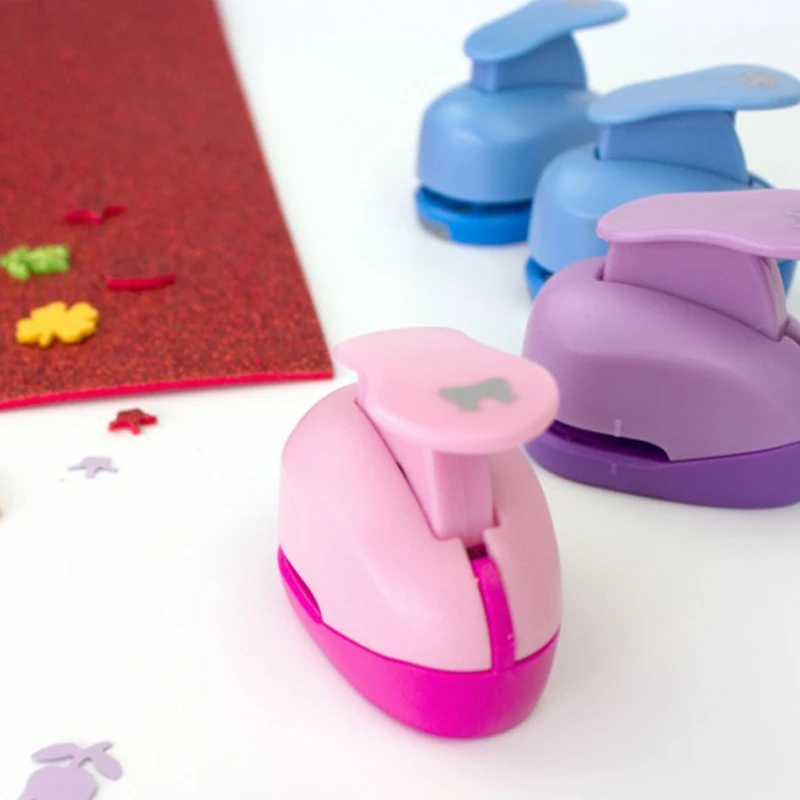 

KAMEI 8PCS Shaped Save Power Paper/Eva Craft Punch Scrapbook Handmade Punchers for Choosing Hole Punches, DIY Paper Cutter