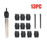 2019 new arrival 13pc 38 double sided rotary high speed steel remover point spot drill weld cutter drill bits cut welds kit