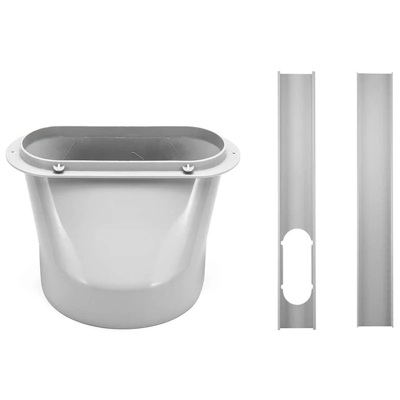 Portable Air Conditioner Window Vent Kit Slide Plate with 15cm Tube Adapter for | Бытовая техника