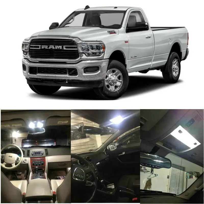 

Car interior led kit For 2020 Ram 1500 2500 3500 trunk light door light license plate light