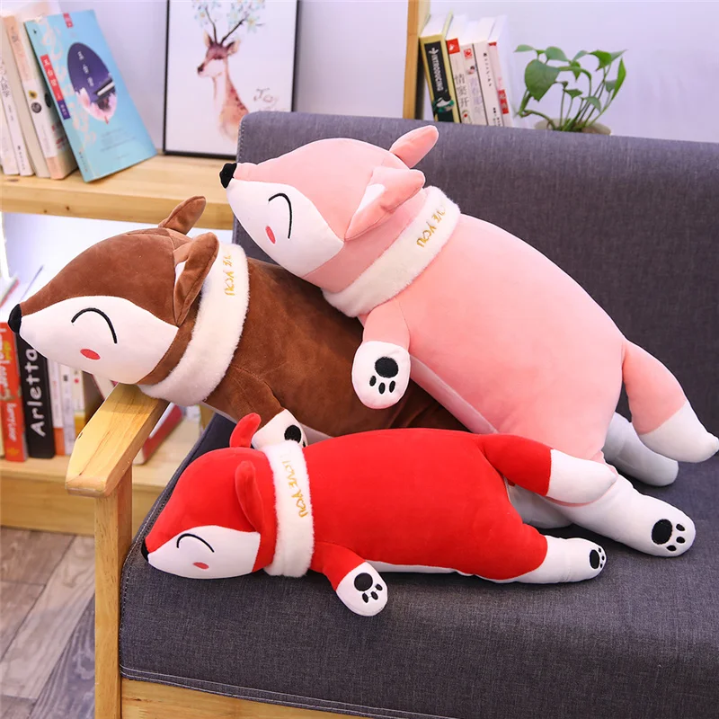 

35-90cm Kawaii Dolls Stuffed Animals & Plush Toys for Girls Children Boys Toys Plush Pillow Fox Stuffed Animals Soft Toy Doll