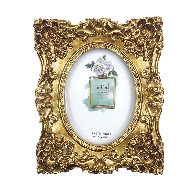 Креативная Роскошная фоторамка из смолы в классическом европейском стиле для