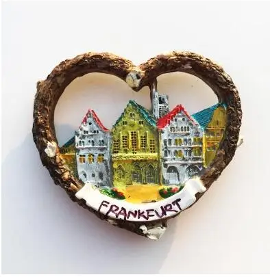 Немецкие магниты на холодильник Берлин Франкфурт Гамбург Фрайбург мунчен