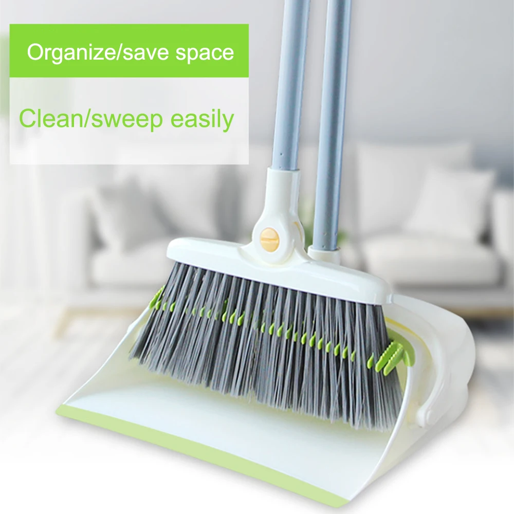 Ветрозащитный подметальный совок для мусора Набор домашних мягких волос с