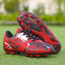 Men Cheap Soccer Shoes Boys Girls Studs Sport Football Shoes Students Training Soccer Boots Cleats Turf Football Sneakers Kids