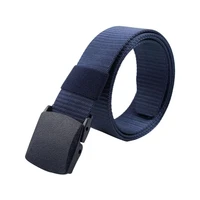 outdoor belt men waistband strap security money nylon canvas buckle tactical belt 1203 5cm