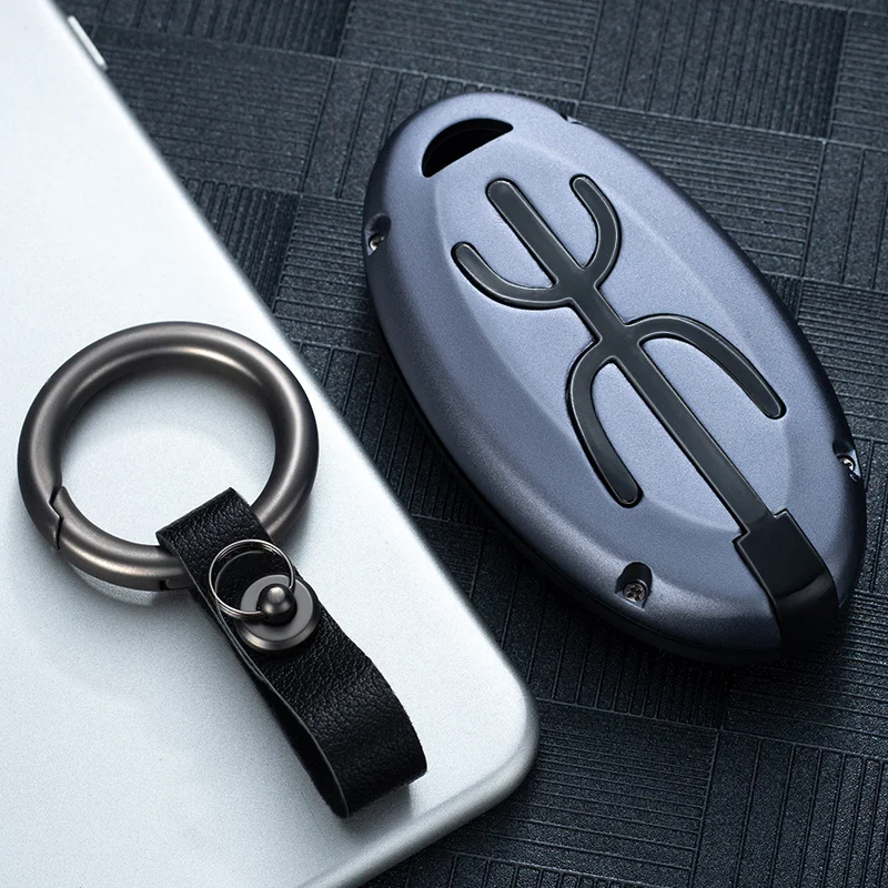 Автомобильный чехол для ключей из алюминиевого сплава Nissan Teanra Qashqai X-Trail Sylphy Murano