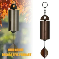 vintage heroic windbell metal wind chimes handmade garden wind chime deep resonance serenity bell for outdoor decoration