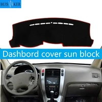 car styling dashboard cover mat pad sun shade instrument protect carpet accessories for hyundai tucson 2005 2006 2007 2008 2009