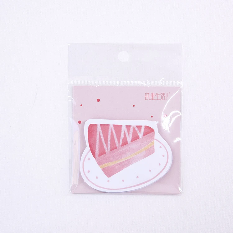 Mohamm Paper and Ink Life Note Paper TeaBreak Series Creative Fresh Message Memorandum 30PCS - Цвет: F