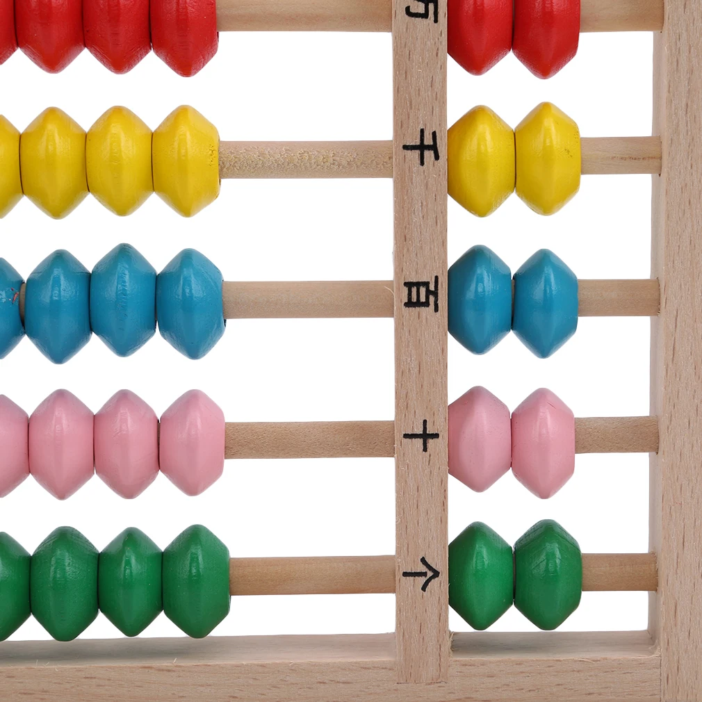 

Montessori Kids Toys For Children Math Rods Colorful Beads Abacus Arithmetic Soroban Kid's Educational Toys Juguetes Mathematics