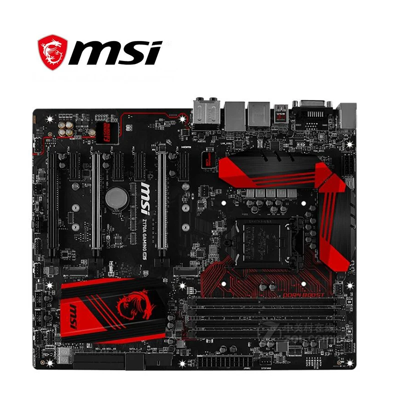 Для MSI Z170A игровая материнская плата M5 LGA 1151 DDR4 для Intel Z170 Z170M настольная SATA III USB3.0 PCI E