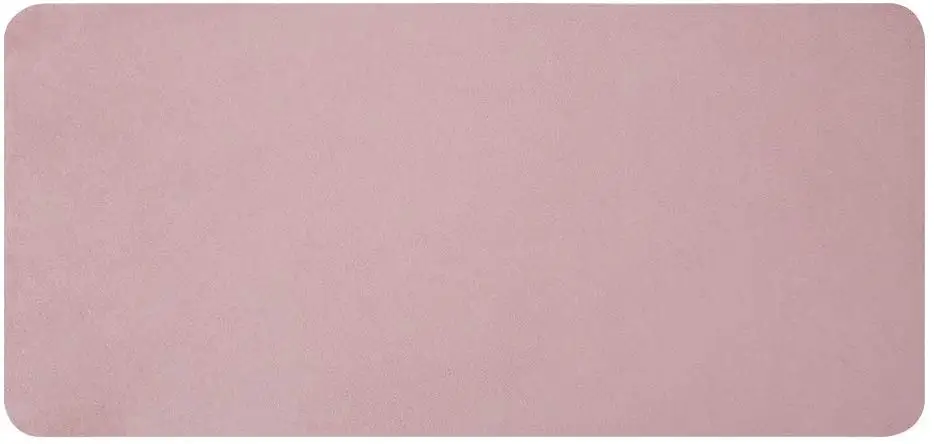 

Ultra Thin Waterproof PU Leather Desk Mat Blotters Organizer with Comfortable Writing Surface-23.6"x11.8" (Pink)