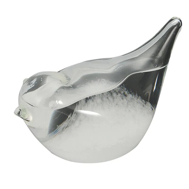 

Weather Forecast Glass Water Bottle Base Christmas Table Decoration for Home Office CLH@8