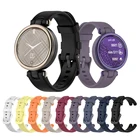 Для Garmin Лили Смарт ремешок для наручных часов мягкий силиконовый замена спортивный ремешок для смарт-часов Garmin лилии браслет Карлос Корреа аксессуары