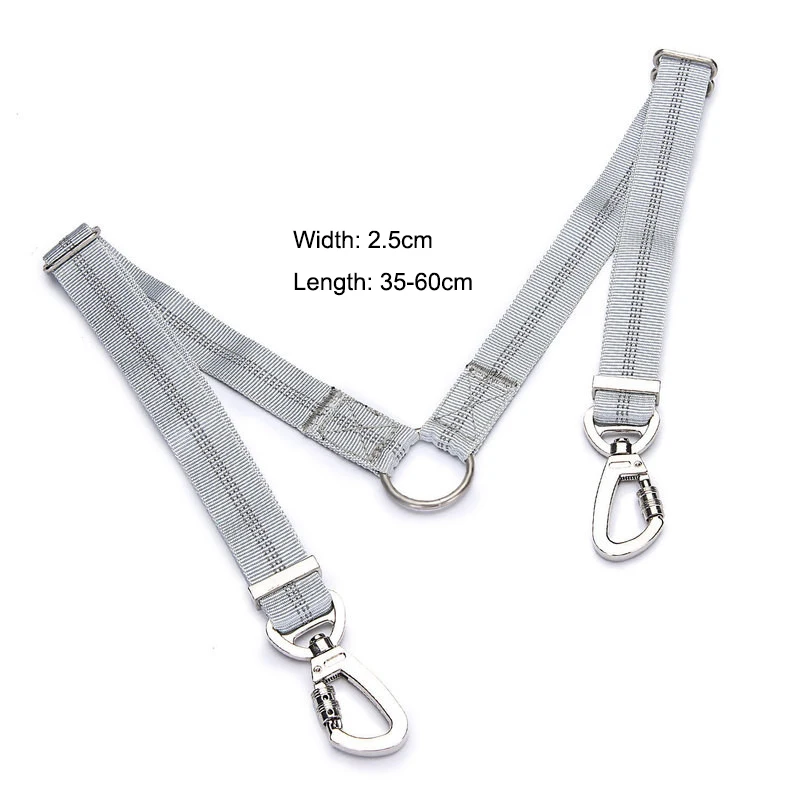 Поворотная двойная сцепка для поводков собак с поворотом на 360 ° поводок занятий