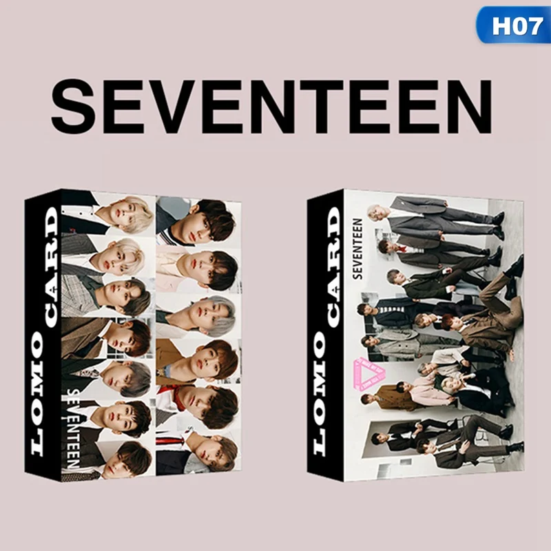 

30Pcs/set for Fans KPOP EXO NCT TWICE ATEEZ RED VELVET MOMOLAND Lomo Card Photocard Paper Small Cards Album Gift Collection