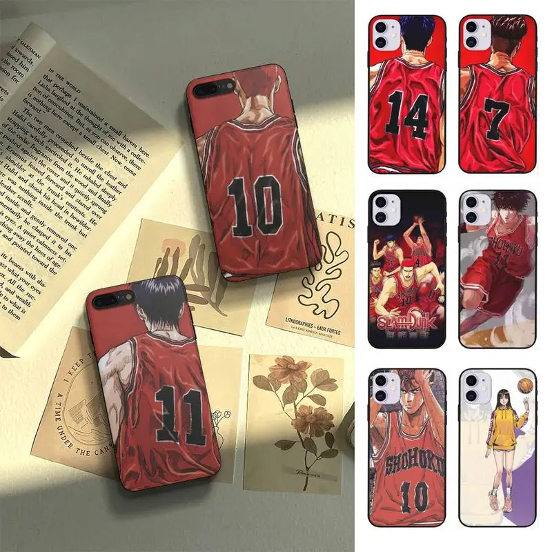 

Slam Dunk Xiangbei High School Phone Case Fundas Shell Cover For Samsung A51 A52 A71 A72 A80 A91 A20E A32 A31 A21 A11 For S21