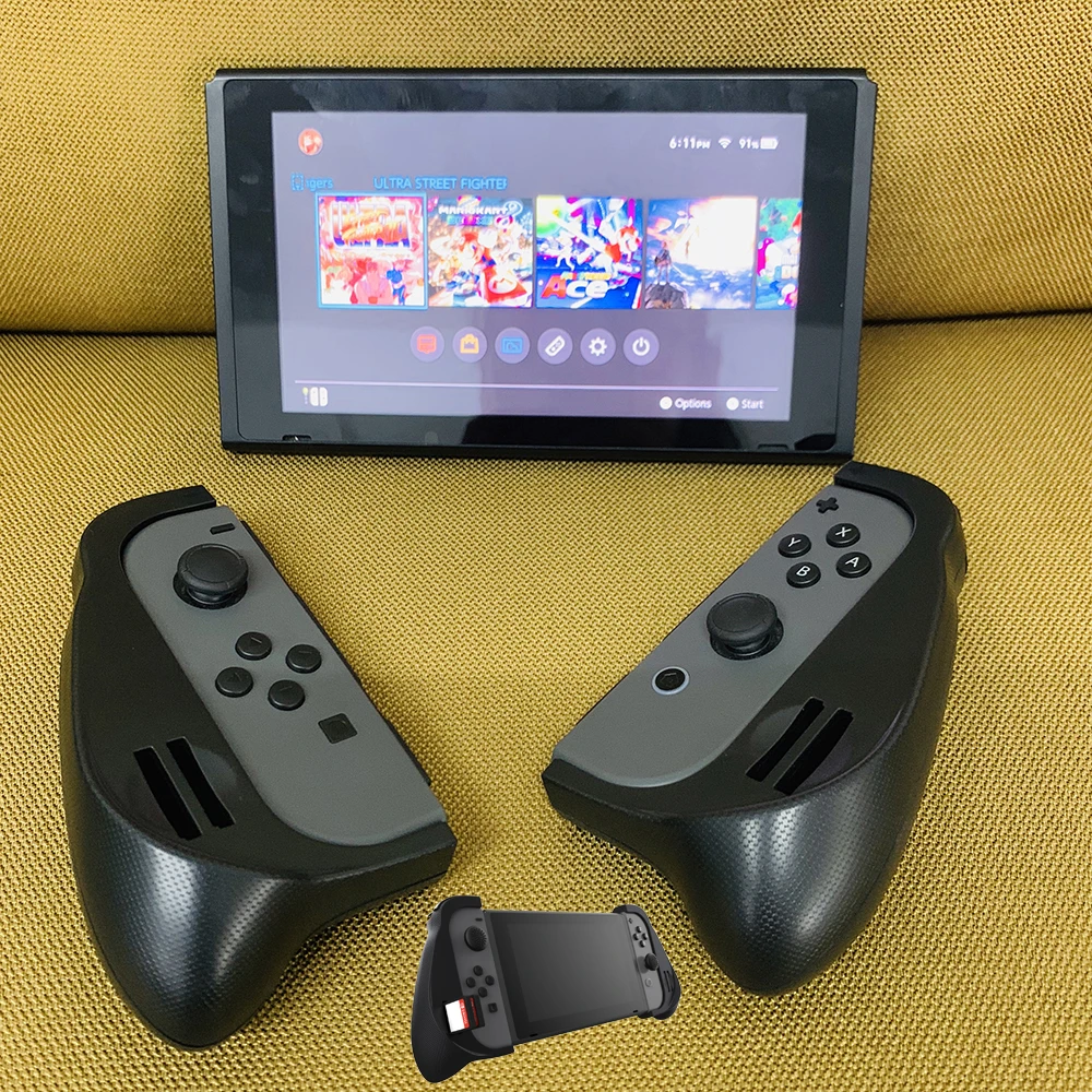 Обновленный тактический Чехол с рукояткой для Nintendo Switch JoyCon Shell Game Storage Enhanced|Чехлы|