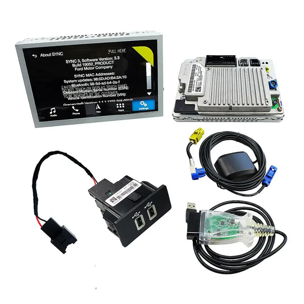 Заводская синхронизация 2 для синхронизации 3 обновленный комплект модуль Sync3 APIM