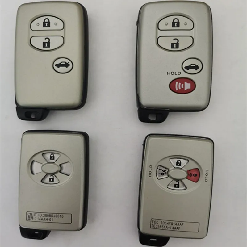 DAKATU сменный умный чехол для пульта дистанционного управления 2/3/3 + 1 4 кнопки Toyota