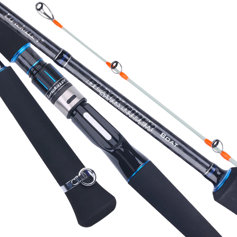 Lurekiller Japan Fuji Solid Glow Carbon Tip Boat Rod Ocean 2.1m/2.4m Spinning/Casting | Спорт и развлечения