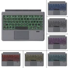 Ультратонкая Беспроводная Bluetooth-совместимая клавиатура Trackpad type-c для планшета Microsoft Surface GoGo 2 сбез подсветки