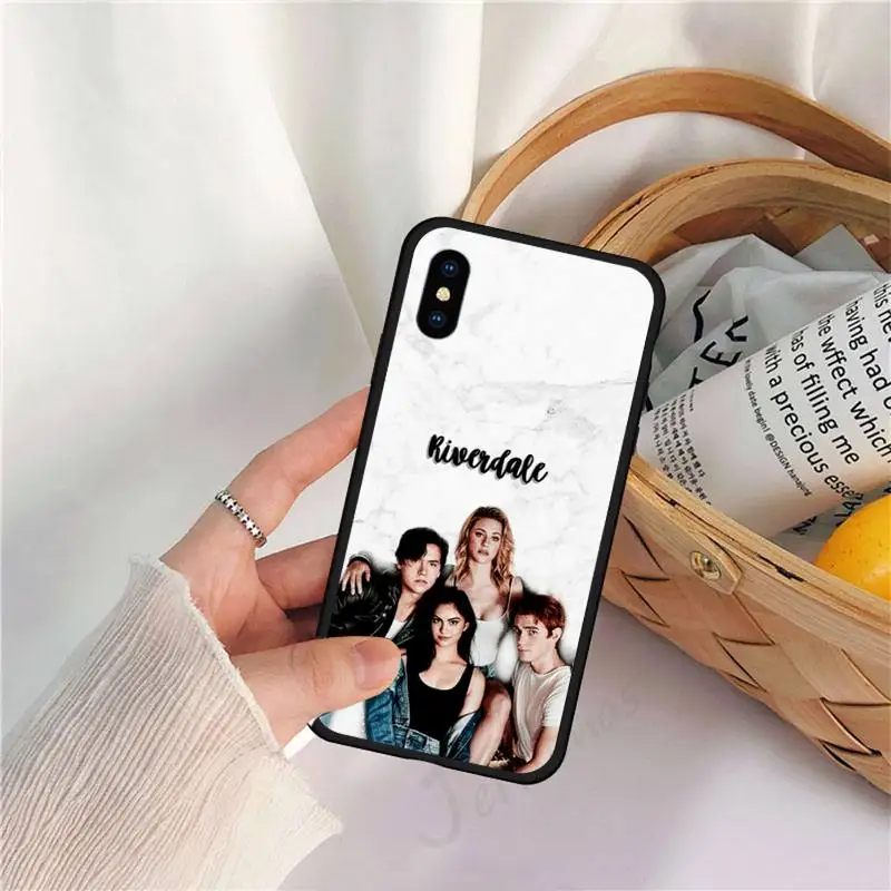 

American TV Riverdale Southside Serpents Phone Case for iPhone 11 12 pro XS MAX 8 7 6 6S Plus X 5S SE 2020 XR