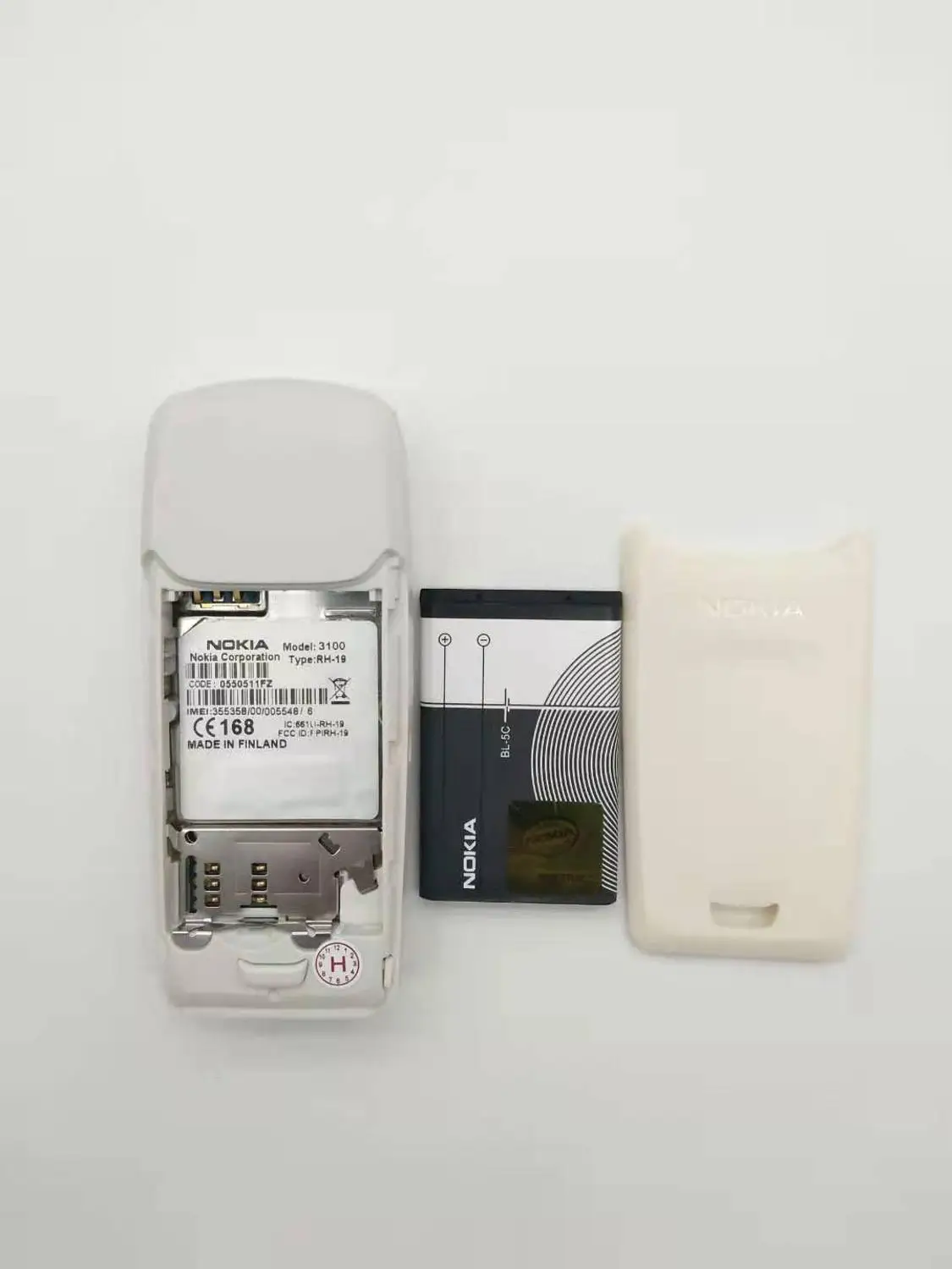 3100 разблокированный Nokia 3100 GSM бар 850 мАч Поддержка Русская и арабская клавиатура дешевый и старый мобильный телефон Восстановленный