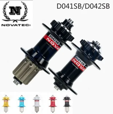 Ступица Novatec D041SB D042SB, дисковый тормоз, MTB, ступица для горного велосипеда, подшипник, передние/задние велосипедные ступицы 28, 32, 36 отверстий, 8/9/10/11/12 скоростей
