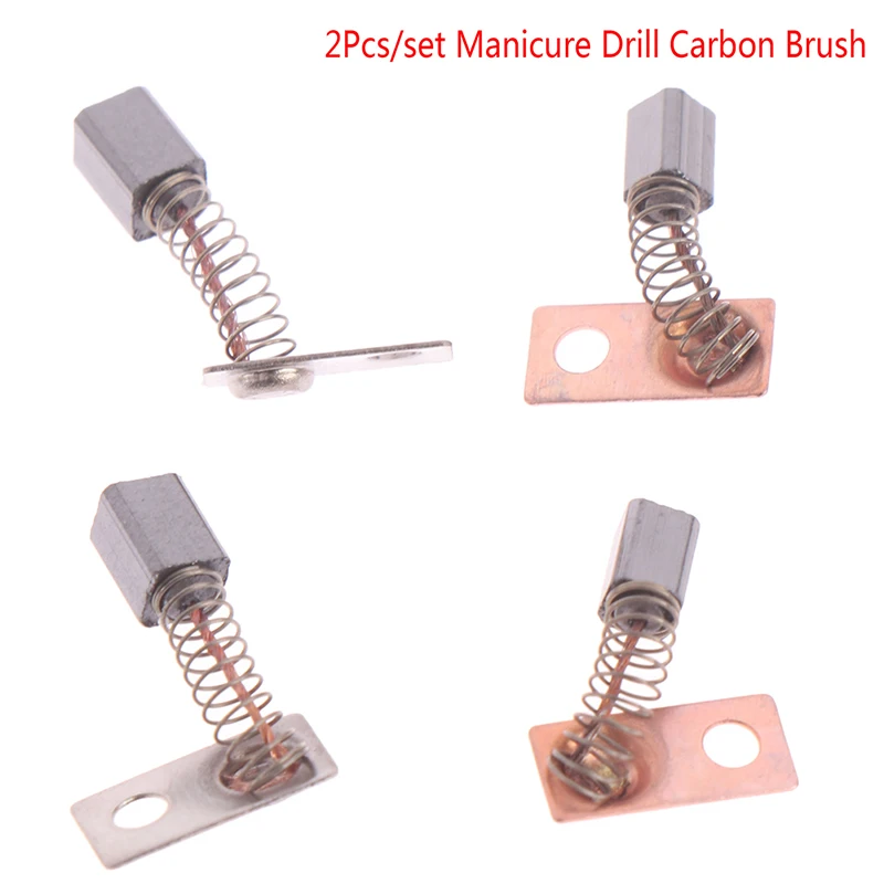 

2pcs Carbon Brush Strong 210 102L 105L 90 204 Handle Carbon Brush All Strong Universal Manicure Drill Accessory
