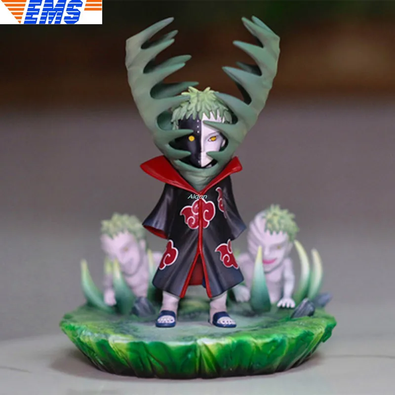 Статуя Наруто 7 дюймов бюст Акацуки Zetsu Uchiha Obito полноразмерная портретная офисная