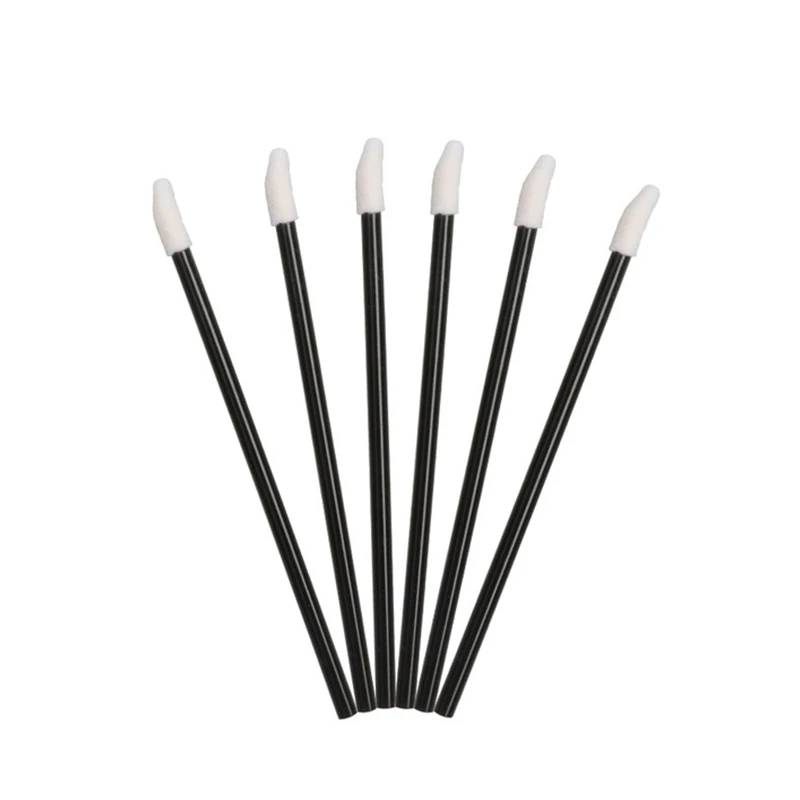 Top Quality 50pc Diamond Handle Mascara Wands For Make Up Disposable Crystal Lip Gloss brushes Eyelash Extension Tools | Красота и