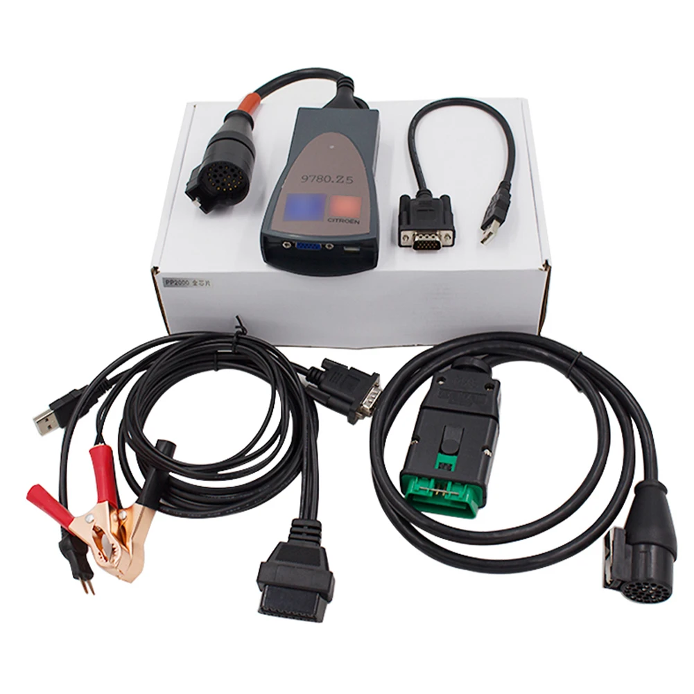 

PP2000 LEXIA3 Full Chip Diagbox Diagnostic Scanner V7.83 V25 for Citroen Peugeot For Dropshipping Fast Delivery Wholesale