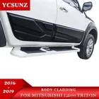 Фонарь для Mitsubishi L200 Triton 2016-2019 Ram 1200 Strada strрак варвар 4 шт.компл. матовый черный цвет