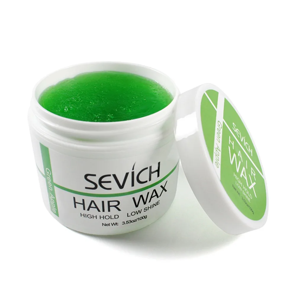 Hair Wax Natural Hairdressing Wax Styling Cream Hair Tools For Men 100g Hair Styling Clay Hair Pomade Slicked Keep Hair Men Oil