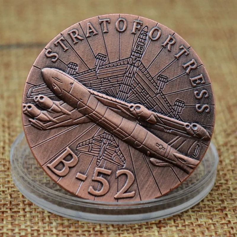 

US Air Force Challenge Military Coin B52 Stratofortress Crafts Special Forces Souvenirs Gift Medal Antique Collection Home Decor