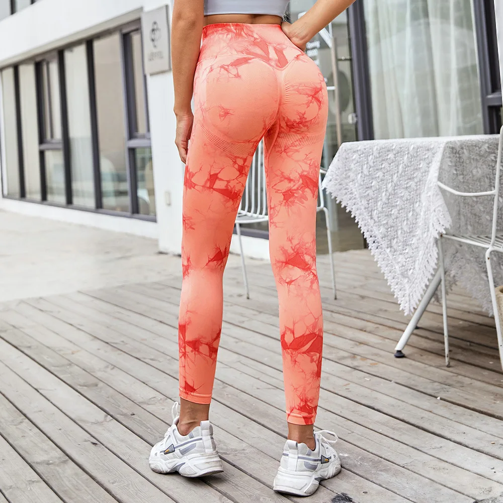 

High Waisted Leggings for Women - Soft Opaque Slim Tummy Control Printed Pants for Running Cycling Yoga