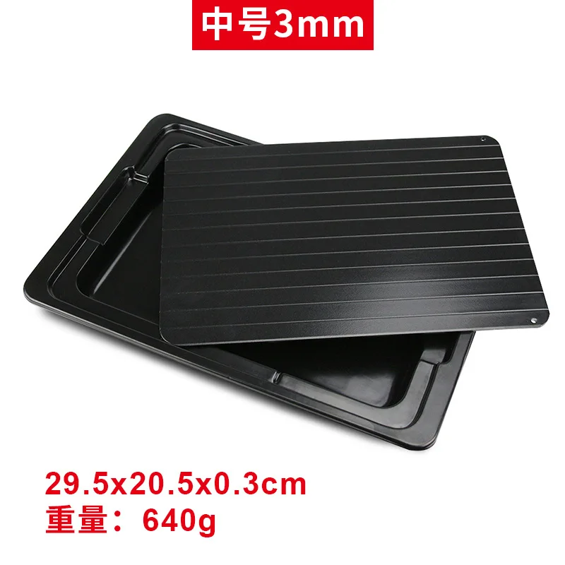 

1 Pcs Fast Defrosting Tray Thaw Food Meat Fruit Quick Defrosting Plate Board Defrost Kitchen Gadget Tool