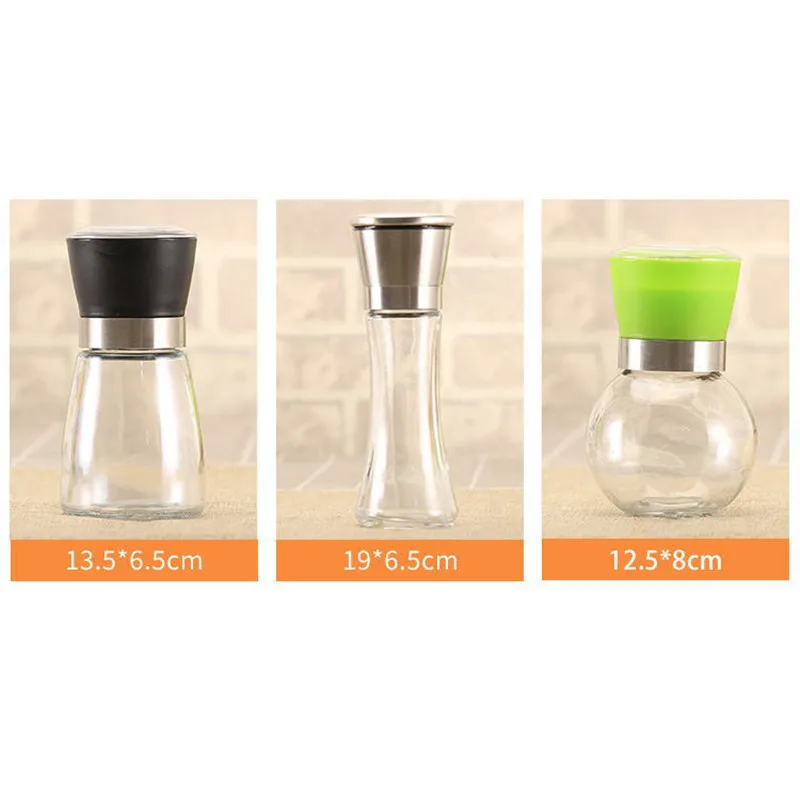 1 шт. круглая дробилка для перца регулируемая кухонный инструмент|pepper grinder|pepper