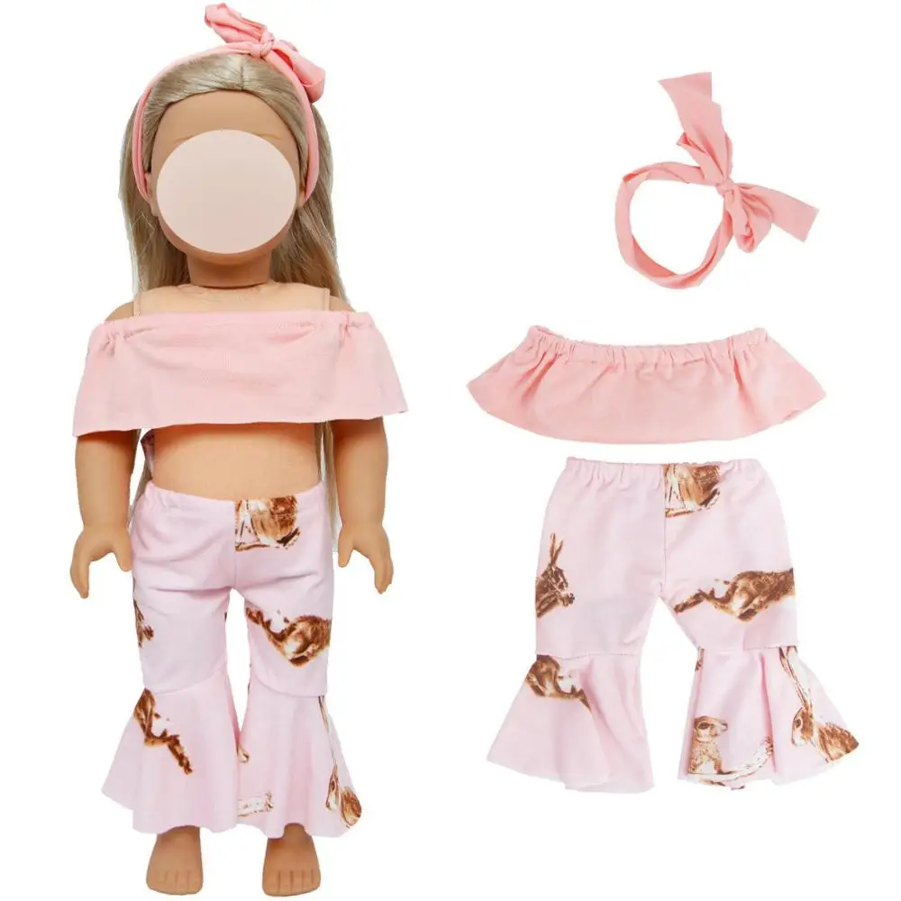 Модная повязка на голову с плоскими плечами и штанами 1 комплект аксессуары для