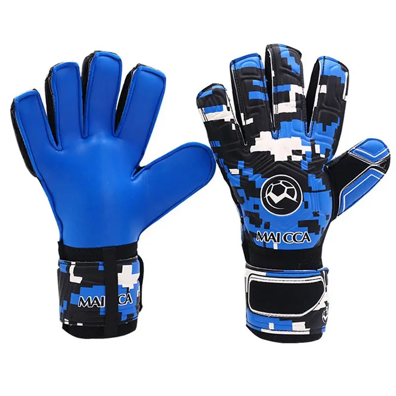 

Men Kids Football Soccer Goalkeeper Anti-Slip Training Gloves Breathable Fitness Gloves with Leg Guard Protector