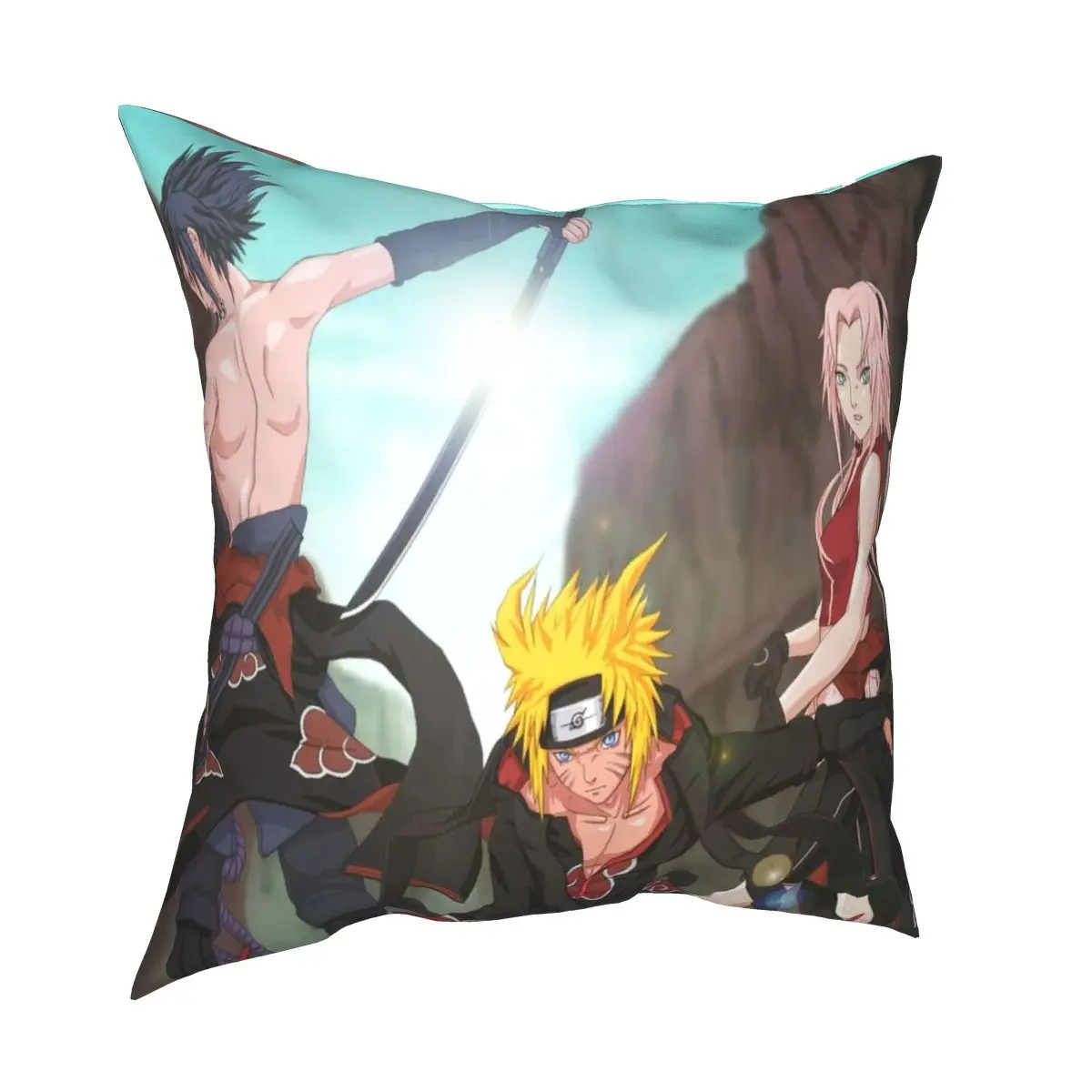 Shippuden Akatsuki чехол для телефона аниме плед круглая наволочка индивидуальный белый