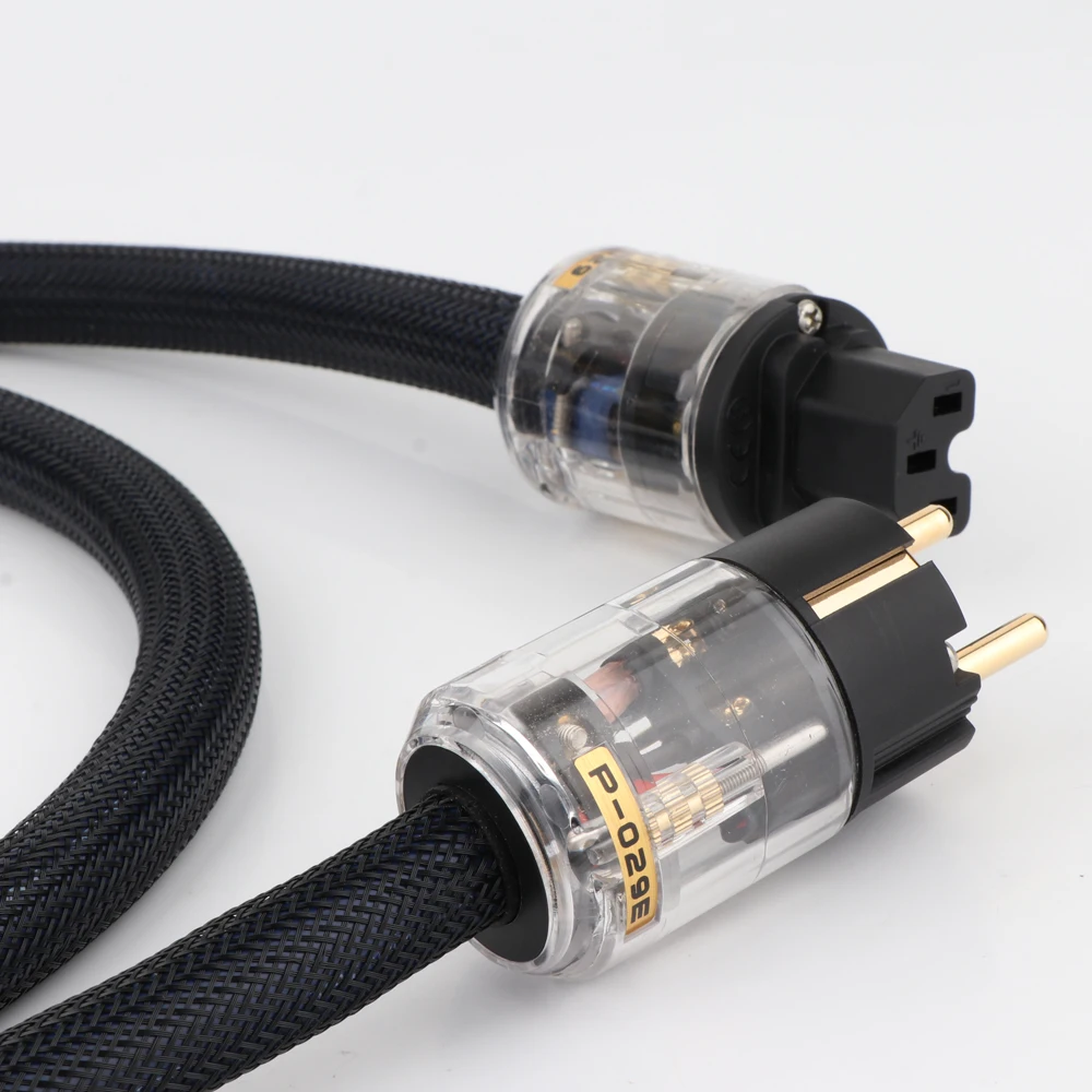Высококачественный кабель питания переменного тока Hi-Fi аудио шнур США/ЕС из