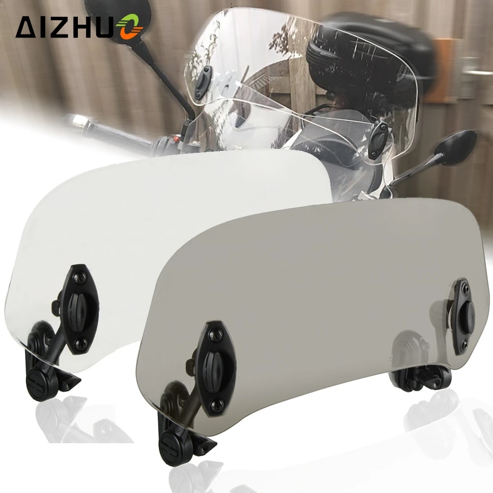 Регулируемый ветровой экран для мотоцикла спойлер на лобовое стекло дефлектор