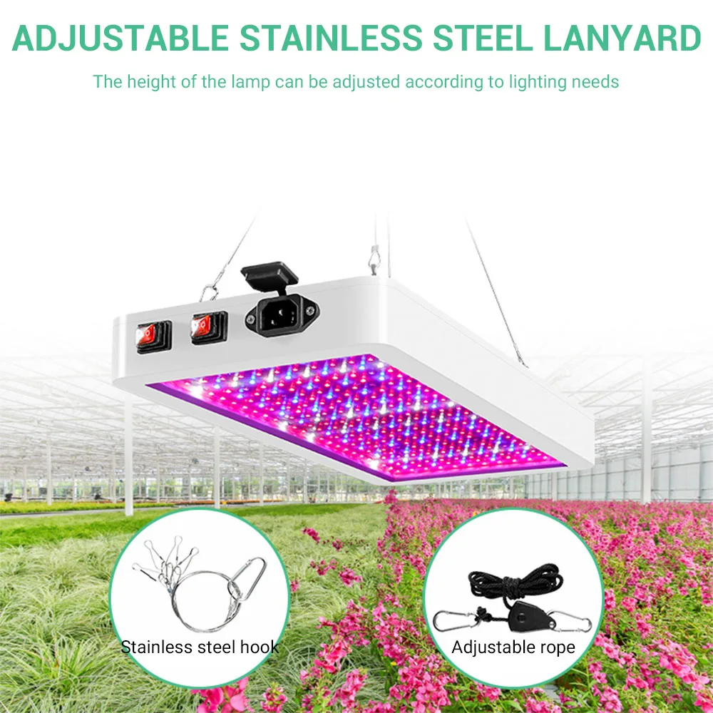 

216 LEDs Grow Light 24W AC85-265V Growing Lamps Full Spectrum Plant Lighting Fitolampy For Plants Flowers Seedling Cultivation