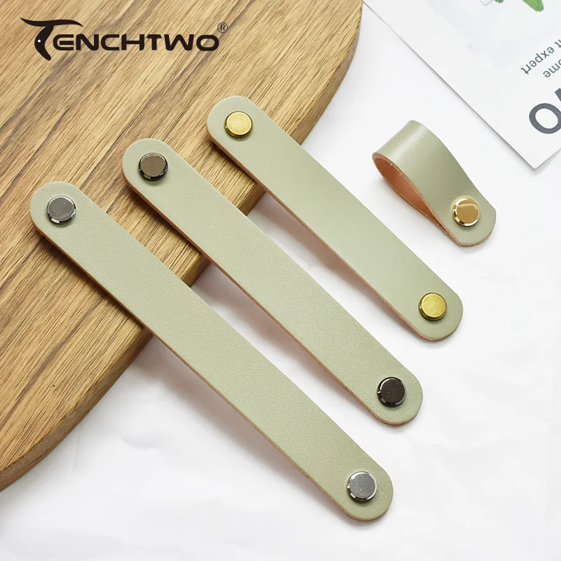 Ручки для раздвижных дверей в скандинавском стиле цветные кожаные ручки мебели